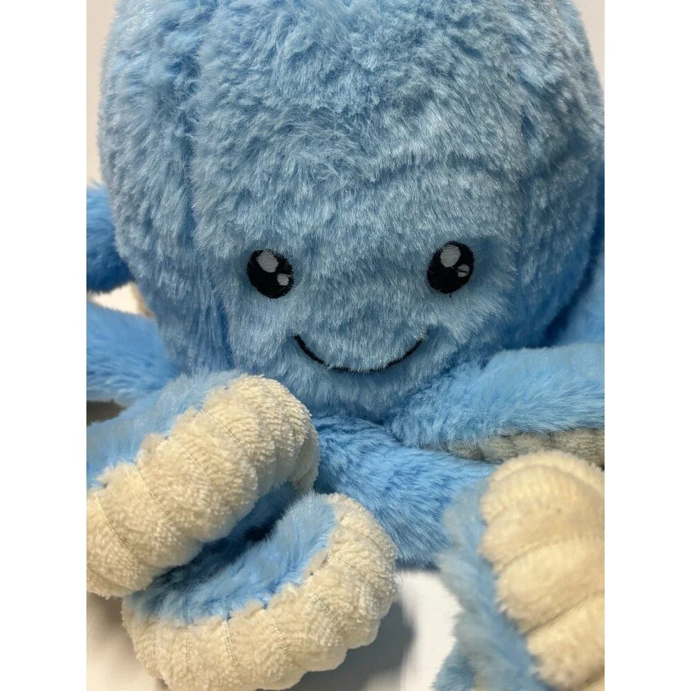 Blue Octopus Plush Stuffed Animal 12